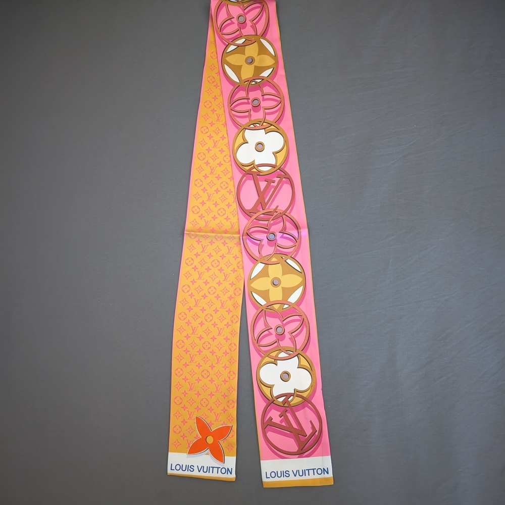 Louis Vuitton Monogram Confidential Bandeau Twilly Scarf